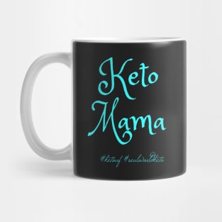 Keto Mama (mint font) Mug